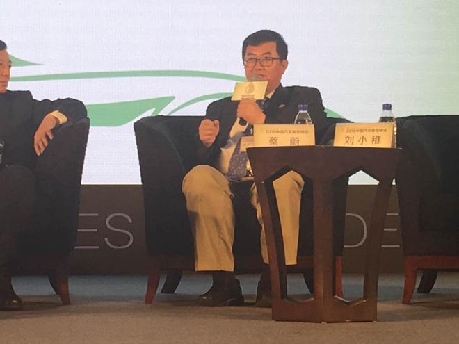 对话嘉宾 精进电动科技有限公司首席技术官 蔡蔚