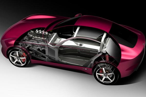 搭载V8动力 TVR发布全新跑车最新预告图