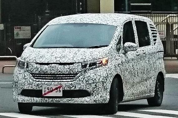 本田新FREED谍照 飞度平台打造/8月亮相