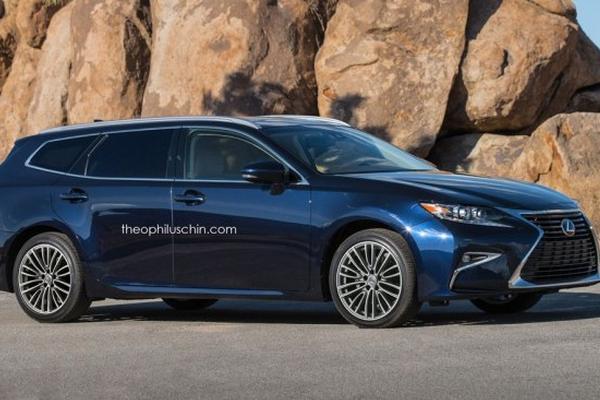 外观惊艳 雷克萨斯ES旅行版假想图曝光