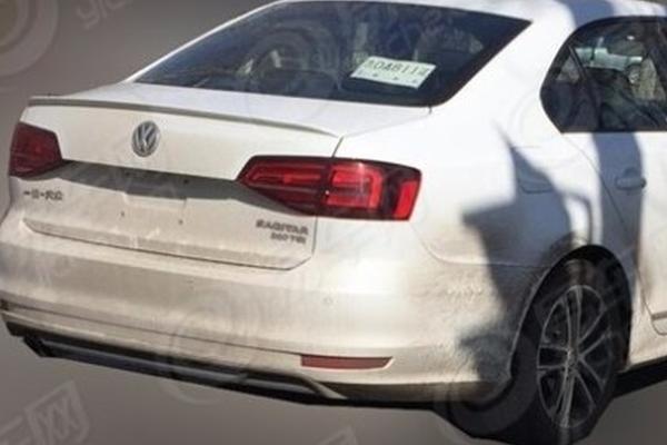 搭高功率1.4T 大众新款速腾R-line谍照