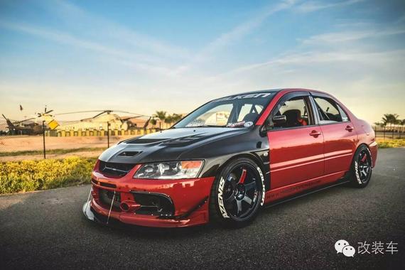 嗜血红魔 三菱EVO Ⅸ改装案例