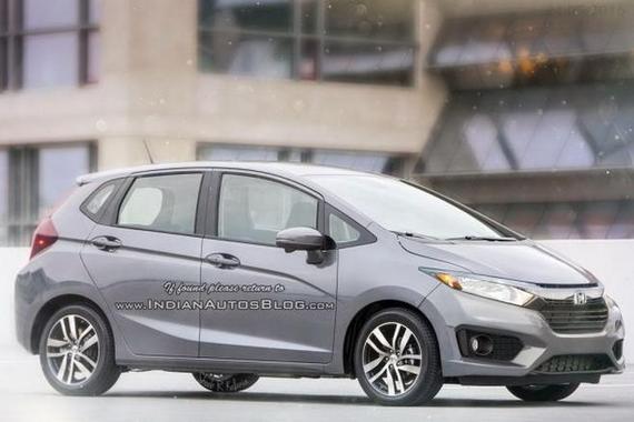 或2017年推出 新款本田飞度假想图曝光