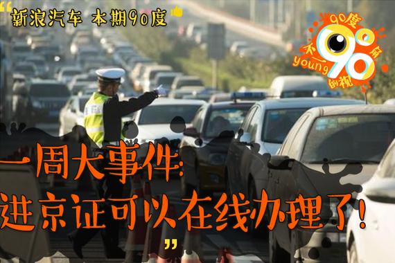 90度|一周大事件:进京证可以在线办了！