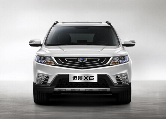 定名为“远景X6” 吉利新款GX7官图发布