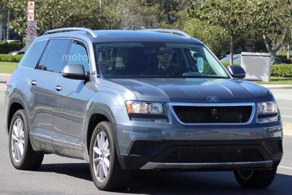 或为国产准备 大众中型SUV国内谍照曝光