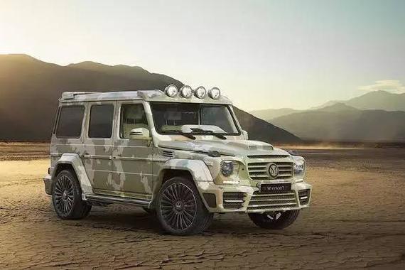 迷彩奔驰G63 AMG散发出一种王者气息