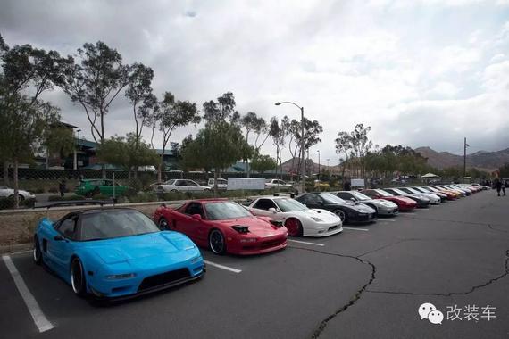 东瀛法拉利聚会，一次来了几十辆NSX！