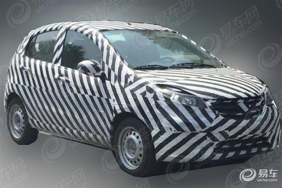 吉利全新熊猫谍照曝光 有望2017年夏上市