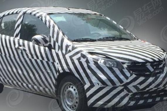 预计2017年中上市 吉利新熊猫谍照曝光