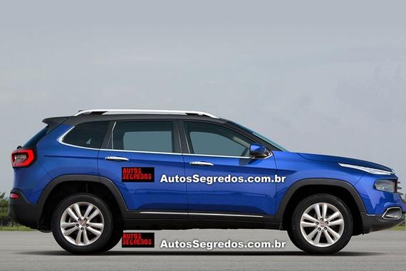 菲亚特基于Toro打造全新SUV 提供7座布局