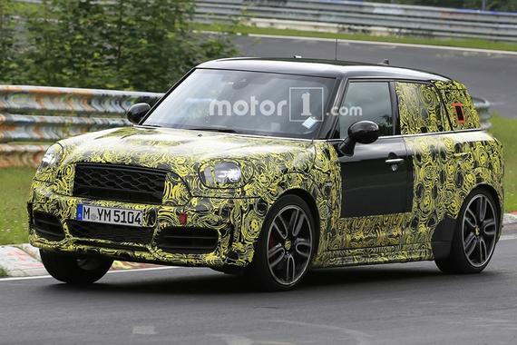 228马力 新MINI JCW COUNTRYMAN谍照