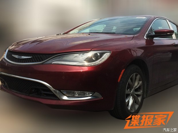 或引入国内 新克莱斯勒200国内实车曝光