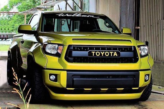 霸气外露的丰田坦途 这是皮卡还是坦克？