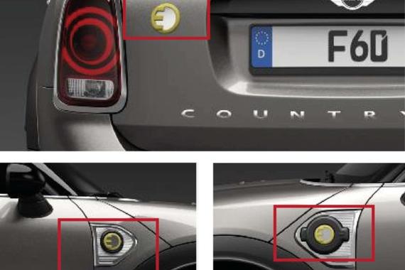 四驱布局 新MINI COUNTRYMAN E细节图