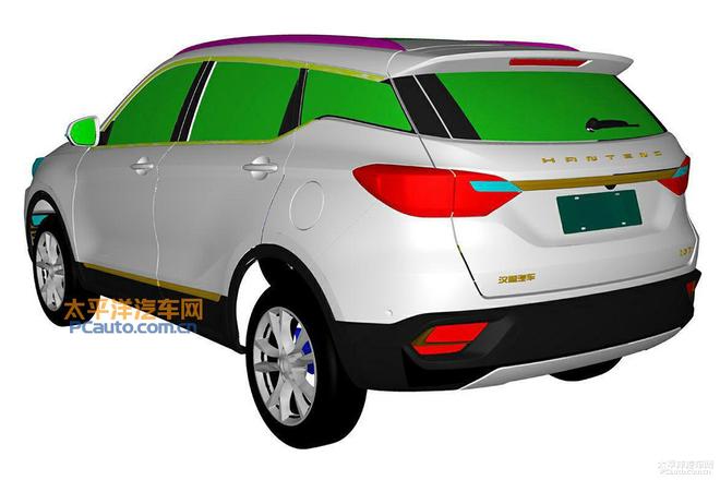 汉腾新紧凑型SUV专利图曝光 2017年推出