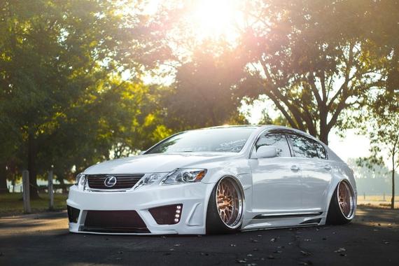 宽体复古范儿 雷克萨斯GS350改装案例