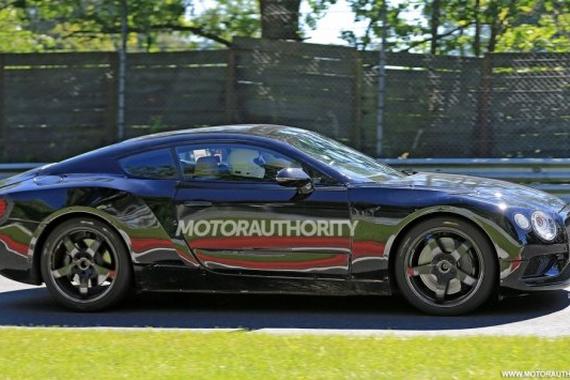 预计2017年3月发布 全新欧陆GT路试谍照