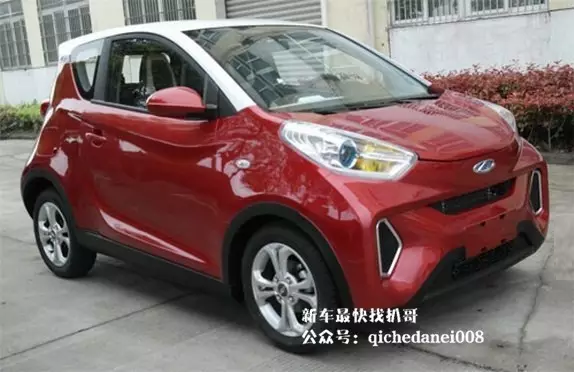 三门纯电 奇瑞小蚂蚁量产版无伪谍照