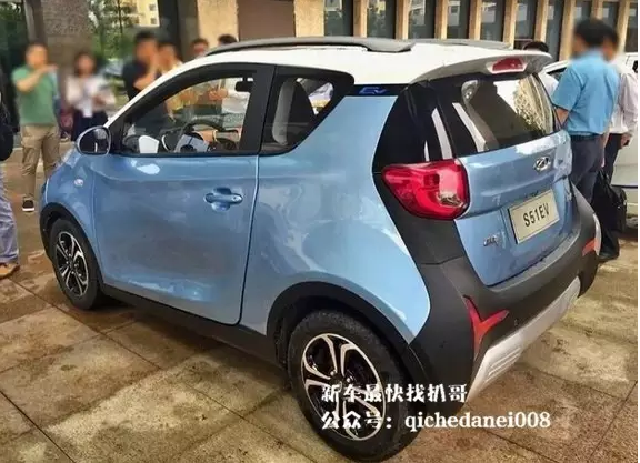 三门纯电 奇瑞小蚂蚁量产版无伪谍照