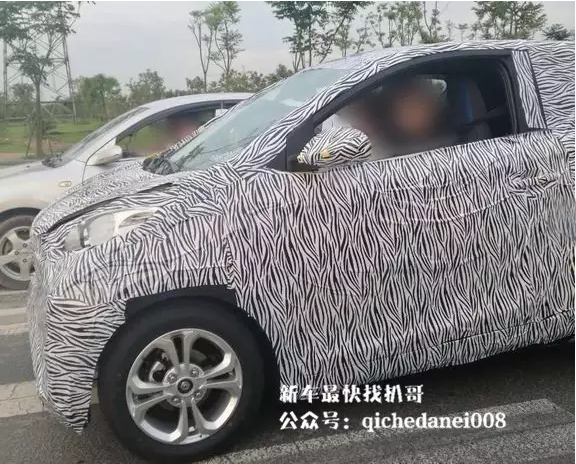 三门纯电 奇瑞小蚂蚁量产版无伪谍照