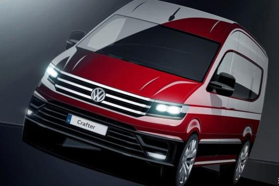 又一款家族设计 大众全新Crafter效果图