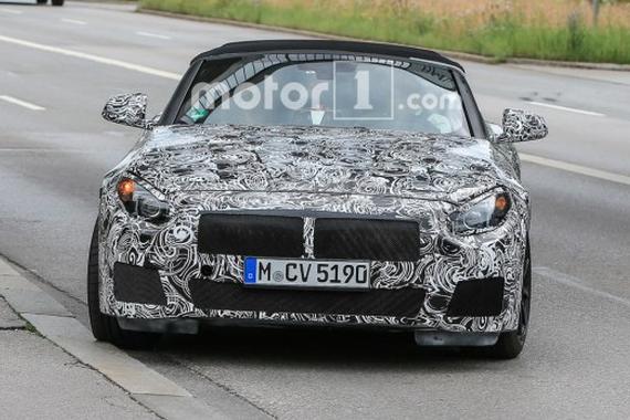 或搭载混动系统 曝宝马Z5最新路试谍照