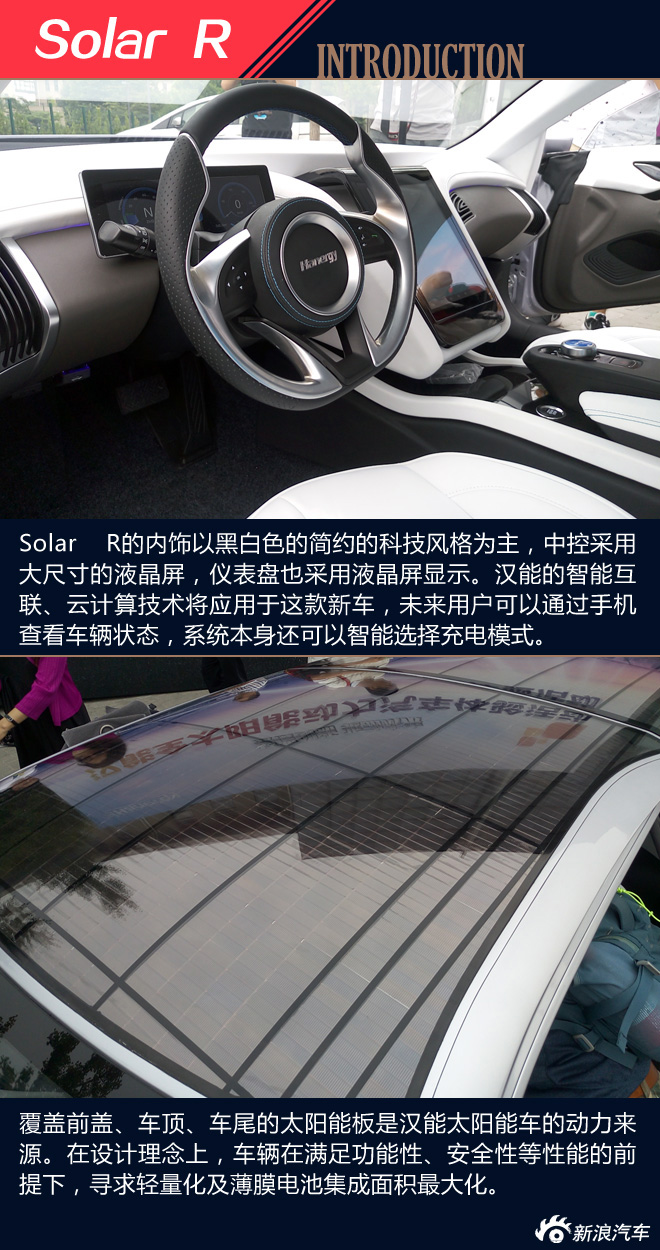 新车解析:汉能全太阳能动力汽车