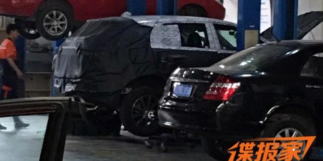 吉利CX11谍照曝光 定位SUV/CMA平台打造