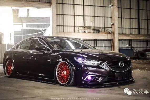 阿特兹改装来了 国内马自达车友完美姿态
