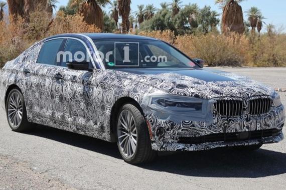 2017年1月首发 曝宝马新5系插电混动版