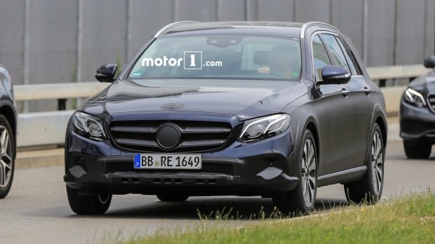 主打跨界风 曝奔驰E级All Terrain谍照