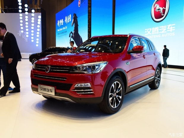 9月上市 汉腾X7将于7月24日公布预售价
