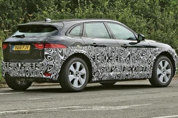 与F-PACE同平台 捷豹J-PACE测试车谍照