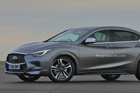 英菲尼迪Q30假想图曝光 紧凑型轿车受捧