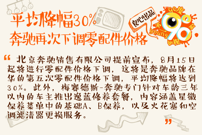90度|零配件降价 跟我一起拆奔驰吧!