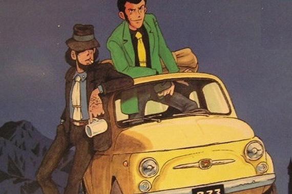 1:20模型《鲁邦三世》中的菲亚特500