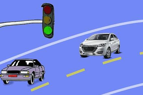 大灯闪两下究竟是什么意思