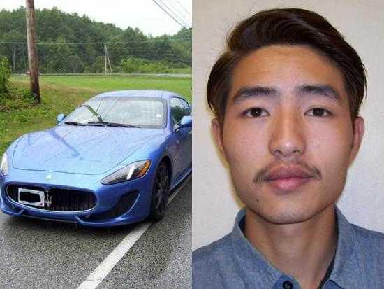 中国留学生在美开豪车超速被捕 有钱无脑?