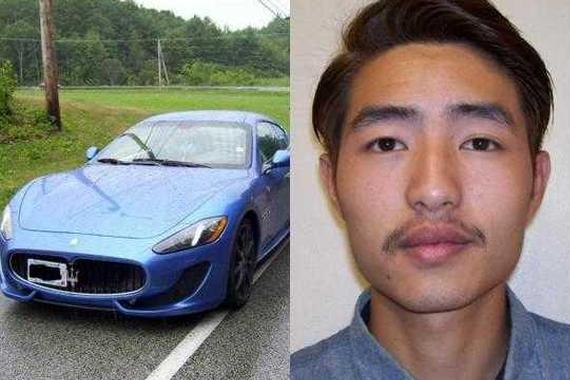 中国留学生在美开豪车超速被捕 有钱无脑？