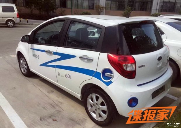 或今年9月上市 江淮iEV6E纯电动车谍照