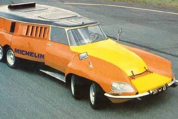 10轮怪兽Michelin Citroën DS PLR 。