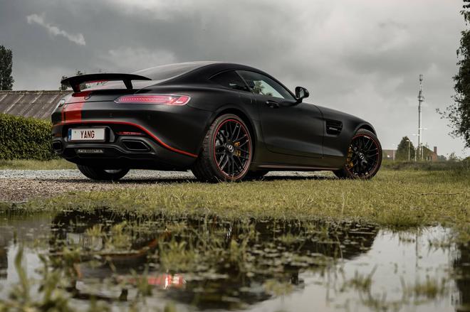 暗黑红龙 AMG GT S个性化涂装