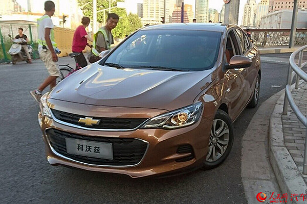 雪佛兰科沃兹实车曝光