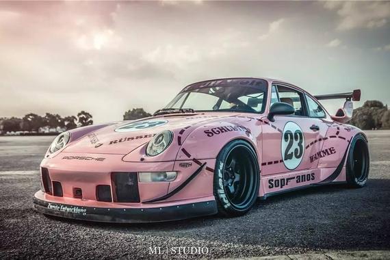 RWB 993 经典PinkPig涂装 大爱粉猪