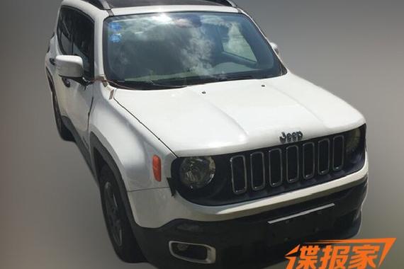 曝国产Jeep自由侠1.4T手动挡车型谍照