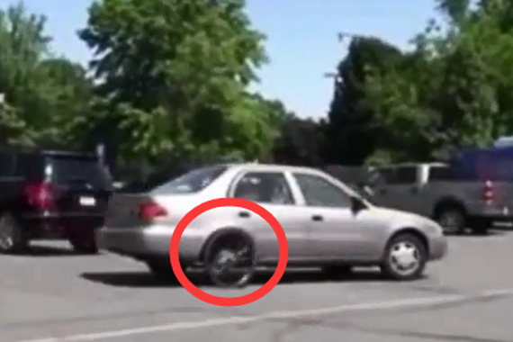 视频：这样的小轮毂也能托起汽车？