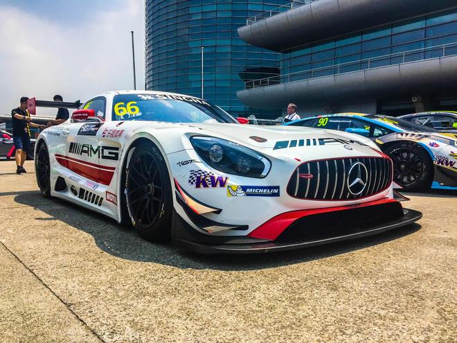 amg gt3征战gt asia上海站