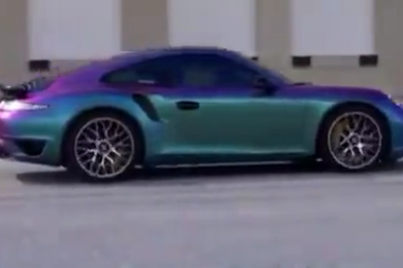 视频:这是世界上第一辆会变色的车