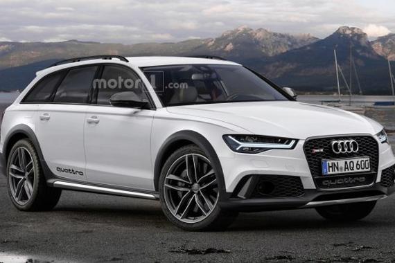 或2017年亮相 奥迪RS 6 allroad假想图